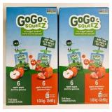 24x 90g GoGo Squeez No Sugar Added Fruit Sauce