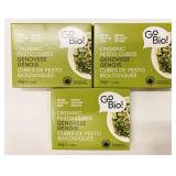 3x GoBio! Organic Pesto Genovese Cubes 54g/ea