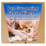 Case of Pet Grooming Glove Wipes