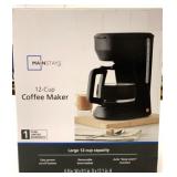 Mainstays 12 Cup Coffee Maker *Gently Used
