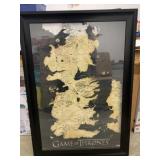 Game of Thrones HBO Framed Wall Poster 41' x 28'
