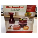 New KitchenAid Food Chopper & Prep Bowl Set