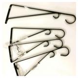 4 New Metal Outdoor Plant Hangers