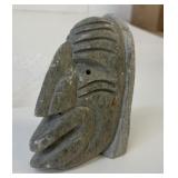 Soapstone Carving - False Face Healing Mask By