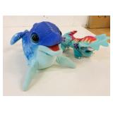 2 Fur Real Toys, Dolphin & Dino