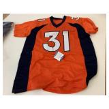 Signed w/COA Simmons Denver Broncos Jersey Size XL