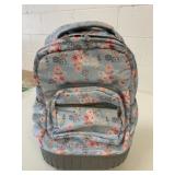 New Floral Travel Carry-On Tote Backpack Bag