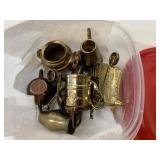 Lot of 8 Miniature Metal Pieces