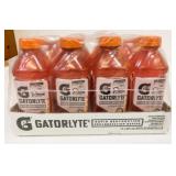12x 591ml Gatorlyte Rapid Hydration Straw Kiwi