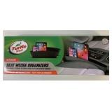 New Turtle Wax Vehicle Seat Wedge Organizers