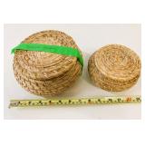2 New Seagrass Toiletries Nests