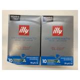 2x 10 Pack illy Decaffeinato Keurig Coffee Pods