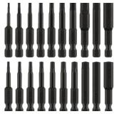 New 20 Pc Hex Head All Wrench Bit Set Metric & SAE