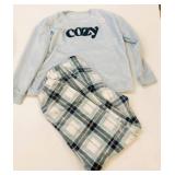 New 2pc Size L George Cozy PJ Set