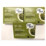 3x GoBio! Organic Pesto Genovese Cubes 54g/ea