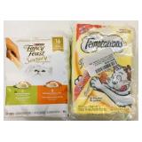 Temptations Purrree & Fancy Feast Puree Naturals