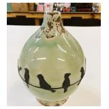 10" Ceramic Glazed Vase