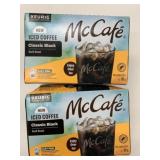 2x 10/Box McCafe Iced Classic Black Coffee K-Cup