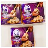 3x Taco Bell Cheesy Double Decker Taco Kits