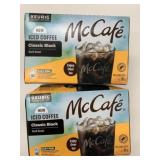 2x 10/Box McCafe Iced Classic Black Coffee K-Cup