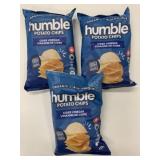 3x 135g Humble Cider Vinegar Potato Chips