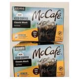 2x 10/Box McCafe Iced Classic Black Coffee K-Cup