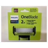 New Philips One Blade 2 Pack Face & Body