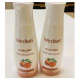 2x 350ml Live Clean Apple Cider Shampoo