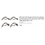 4 New Qiilu 02 Oxygen Sensor Set Up & Down Stream