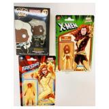 New Marvel Action Figures & POP! Pin