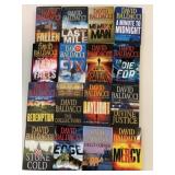 16 David Baldacci Hardcover Books