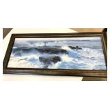 53" x 23" Framed Wall Art
