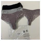 New 6 Pack Lace Size 5 Thong Underwear