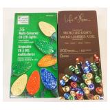 2 Sets LED Multi-Coloured Lights