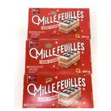 3x 291g Vachon Millefeuilles Flaky Pastries