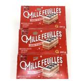 3x 291g Vachon Millefeuilles Flaky Pastries