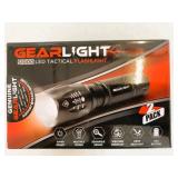 New 2 Pack Gear Light S1000 LED Flashlight