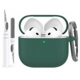 2 New AirPod 4 Case Cover Sets Pine Green