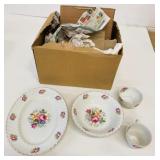 38pc Set Camelot White Wood & Sons England Dishes