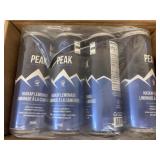 4x 350ml Peak Beverage Fruit Soda Haskap Lemonade