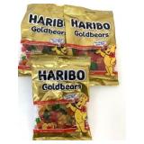 3x 227g Bags Haribo Goldbears Gummi Candy