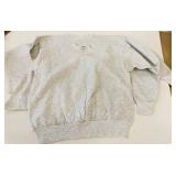 2 New Size XL Adult Grey Crew Neck Sweatshirts