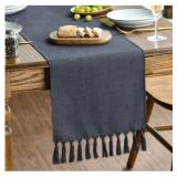 New Tassel Table Runner Farmhouse Style 13' x 36'