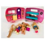Barbie Chelsea Camper Playset & Dolls