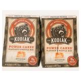 2x 1.25LB Kodiak Power Cakes Buttermilk Mix