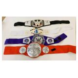 4 WWE Championship Wrestling Belts