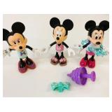 3 Minnie Mouse 6' Figures Plus
