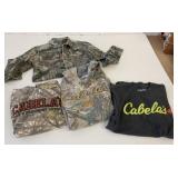 Cabela's Size M & L Youth Clothing