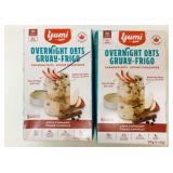 2x 5/Box Yumi Overnight Oats Apple Cinnamon