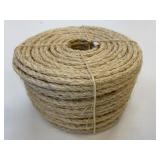 New 200ft x 1/4" Sisal Multi-Purpose Rope
